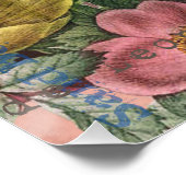 セントオーガスティンフロリダ旅行アンティークアート ポスター (コーナー)