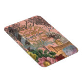 セントオーガスティンフロリダ旅行アンティークアート マグネット (右側)