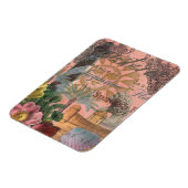 セントオーガスティンフロリダ旅行アンティークアート マグネット (左側)