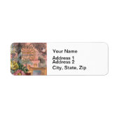 セントオーガスティンフロリダ旅行アンティークアート ラベル (正面)