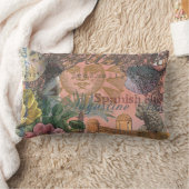 セントオーガスティンフロリダ旅行アンティークアート ランバークッション (ブランケット)