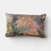 セントオーガスティンフロリダ旅行アンティークアート ランバークッション (裏面)