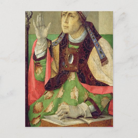 セントオーガスティンポートレート, c.1475 ポストカード (正面)