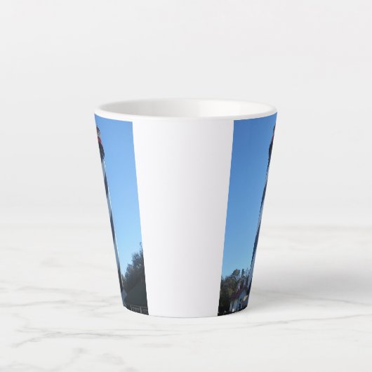 セントオーガスティンライトハウスコーヒーマグの写真 カフェラテマグ (正面)