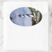 セントオーガスティンライトハウスシール 楕円形シール (バッグ)