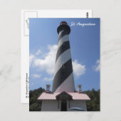 セントオーガスティンライトハウス，セントオーガスティンフロリダ州2 ポストカード (正面/裏面)