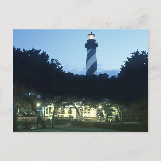 セントオーガスティンライトハウス ポストカード (正面)