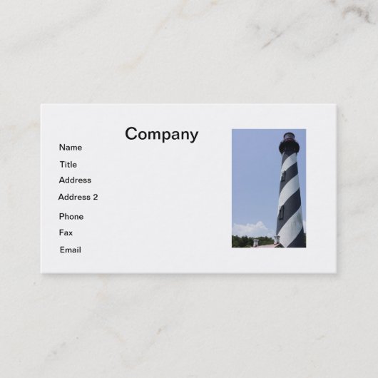 セントオーガスティンライト 名刺 (正面)