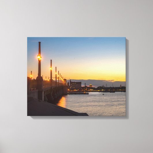 セントオーガスティン夕べ キャンバスプリント (正面)