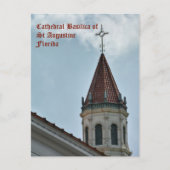 セントオーガスティン大聖堂（St. Augustine, Florida） ポストカード (正面)