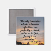 セントオーガスティン引用文 マグネット (正面/裏面)