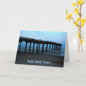 セントオーガスティン桟橋 カード (黄色い花)