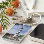 セントオーガスティン灯台のキーチェーン キーホルダー (正面右)