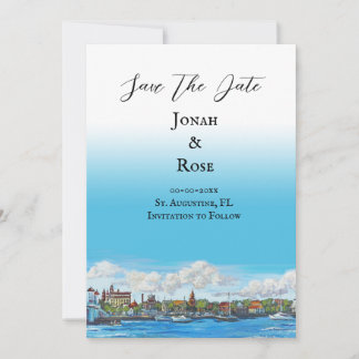 セントオーガスティン結婚の発表 招待状