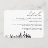 セントオーガスティン結婚ズホテルルームブロック詳細 エンクロージャーカード (正面)