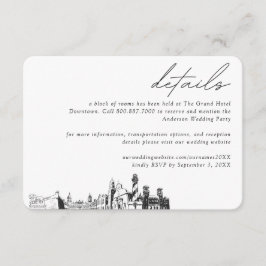 セントオーガスティン結婚ズホテルルームブロック詳細 エンクロージャーカード