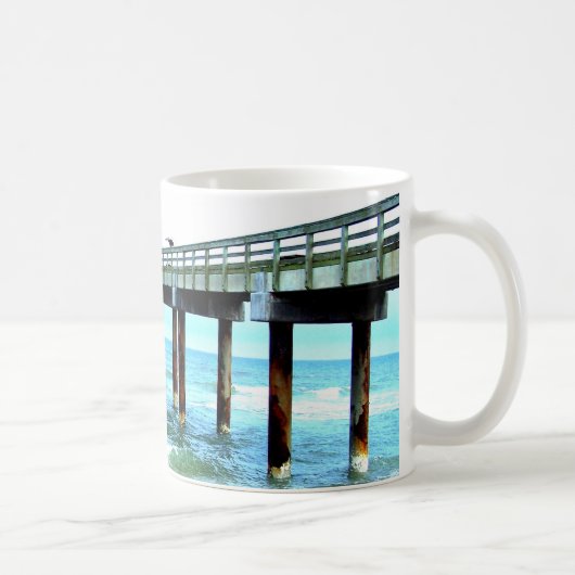 セントオーガスティン魚釣り桟橋 コーヒーマグカップ (右)