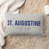 セントオーガスティン1565年装飾用クッション ランバークッション (ブランケット)
