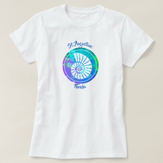 セントオーガスティン・フロリダのシャツ Tシャツ (デザイン正面)