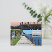 セントオーガスティン、フロリダ川前線 シーズンポストカード (スタンド正面)