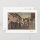 セントオーガスティン、フロリダ州 - セントジョージストリートの景観2 ポストカード (正面/裏面)