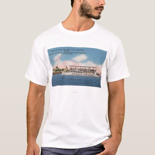 セントオーガスティン、フロリダ-勝利の眺め Tシャツ (正面)