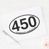 セントオーガスティン、フロリダ- 1565年確立される- 450th 楕円形シール (封筒)