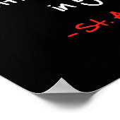 セントオーガスティン – レストレスハート引用文 ポスター (角)