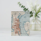 セントオーガスティン ヴィンテージマップ ポストカード (スタンド正面)