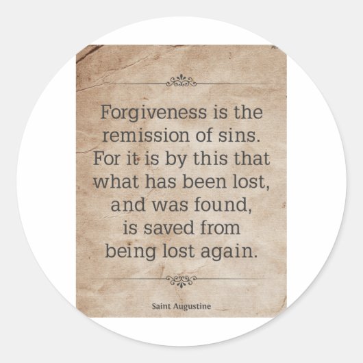 セントオーガスティン#2 ラウンドシール (正面)