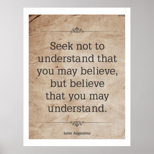 セントオーガスティン#4 ポスター (正面)