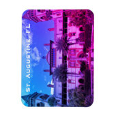 セントオーガスティン， FL – ポンセ・デ・レオン マグネット (縦)