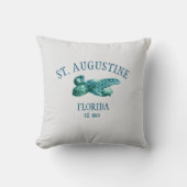 セントオーガスティンEST 1565ビーチウミガメ クッション (正面)