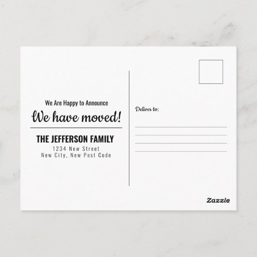 セントオーガスティンFLライトハウス引っ越しました ポストカード (裏面)