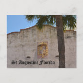 セントオーガスティンFL スペイン帝国の紋章 ポストカード (正面)