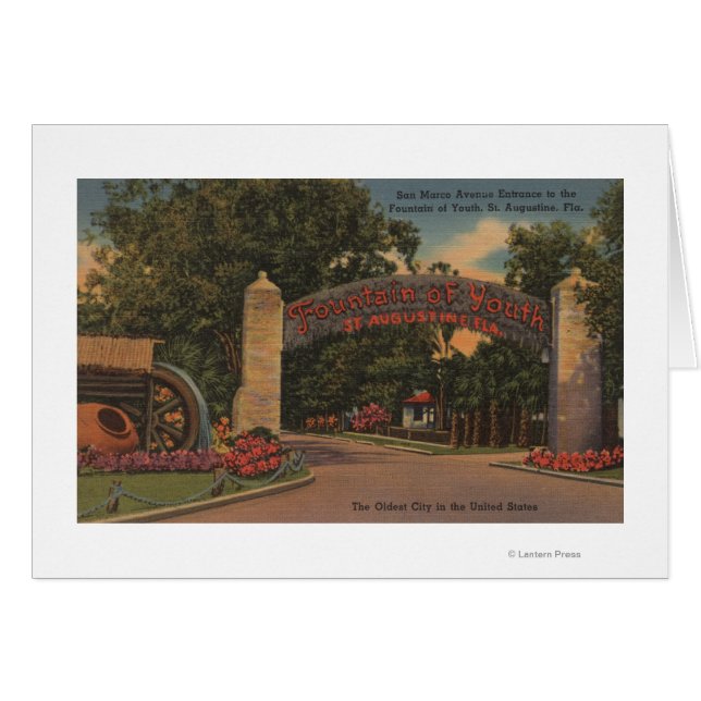 セントオーガスティンFL – 青春の泉 (正面横)