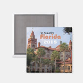 セントオーガスティンFlorida旅行マグネット変更年 マグネット (正面/裏面)