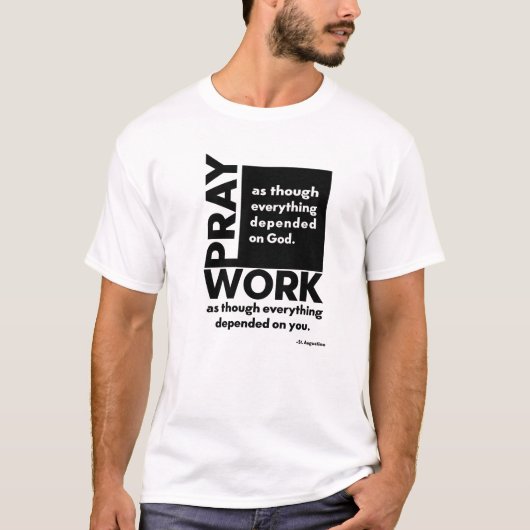 セントオーガスティンTシャツ Tシャツ (正面)