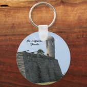 セントオーガスティーヌフロリダの砦カスティーリョデサンマルコス キーホルダー (正面)