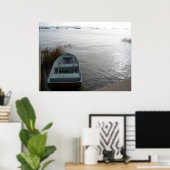 セントオーガスティーヌフロリダボートシルボートポスターアート ポスター (ホームオフィス)