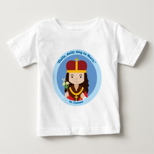 セントカシミール ベビーTシャツ (正面)