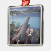 セントカリブの·バーツ,コノン,湾を目指して メタルオーナメント (左)