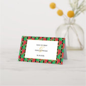 セントキエレガントットネイビス結婚お祝い プレイスカード (裏面)