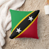 セントキッツ・ネイビスの国旗 クッション (ブランケット)