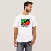 セントキッツ・ネイビス Tシャツ (正面フル)