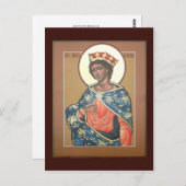 セントキャサリン祈りの言葉カード ポストカード (正面/裏面)