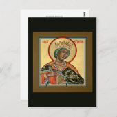 セントキャサリン祈りの言葉カード ポストカード (正面/裏面)