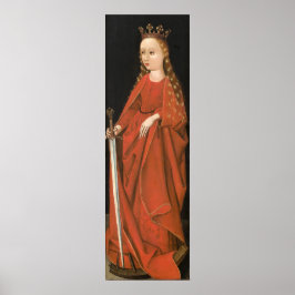 セントキャサリン – スタークトリプティヒファインアートポスター ポスター