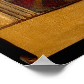 セントキャサリーヌアイコンゴシックアートプリント ポスター (角)