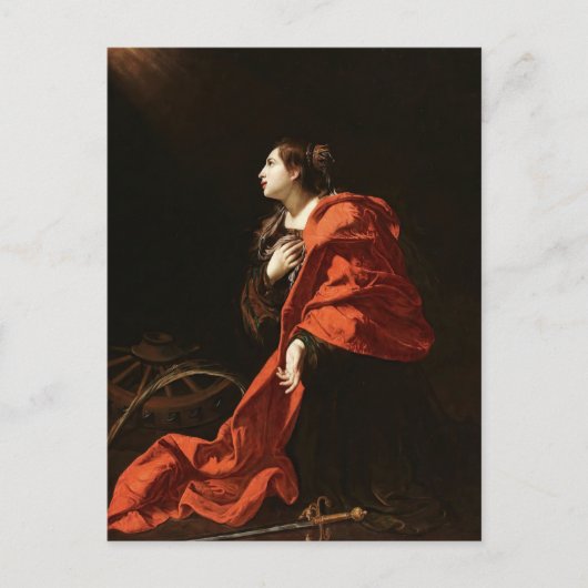 セントキャサリーンバイバルトロメオカバロッツィ ポストカード (正面)